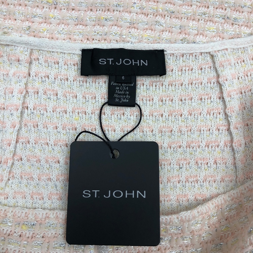 NWT St. John Wool-Blend Pencil Skirt - Picture 5 of 8